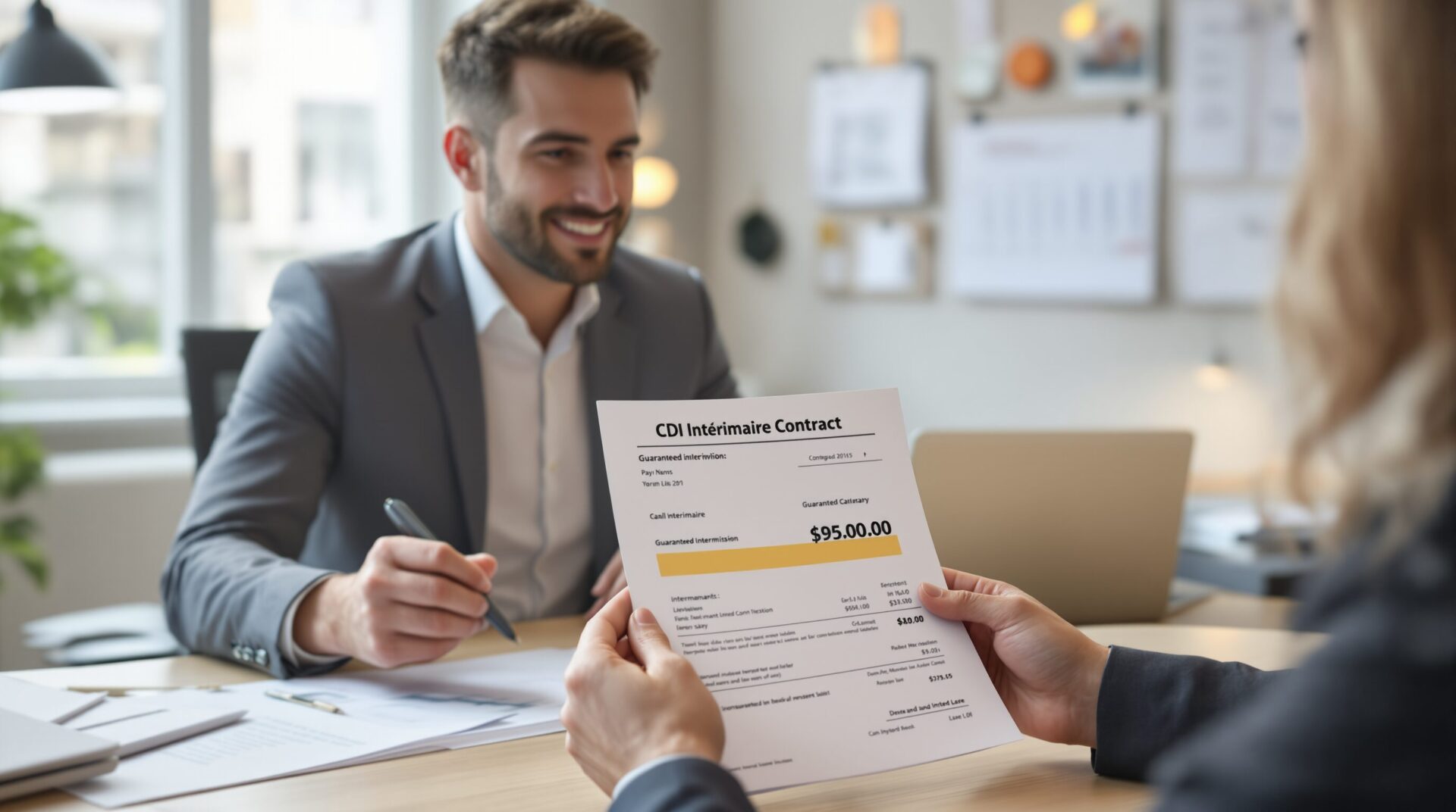 Salaire CDI intérimaire : le montant garanti en intermission ?