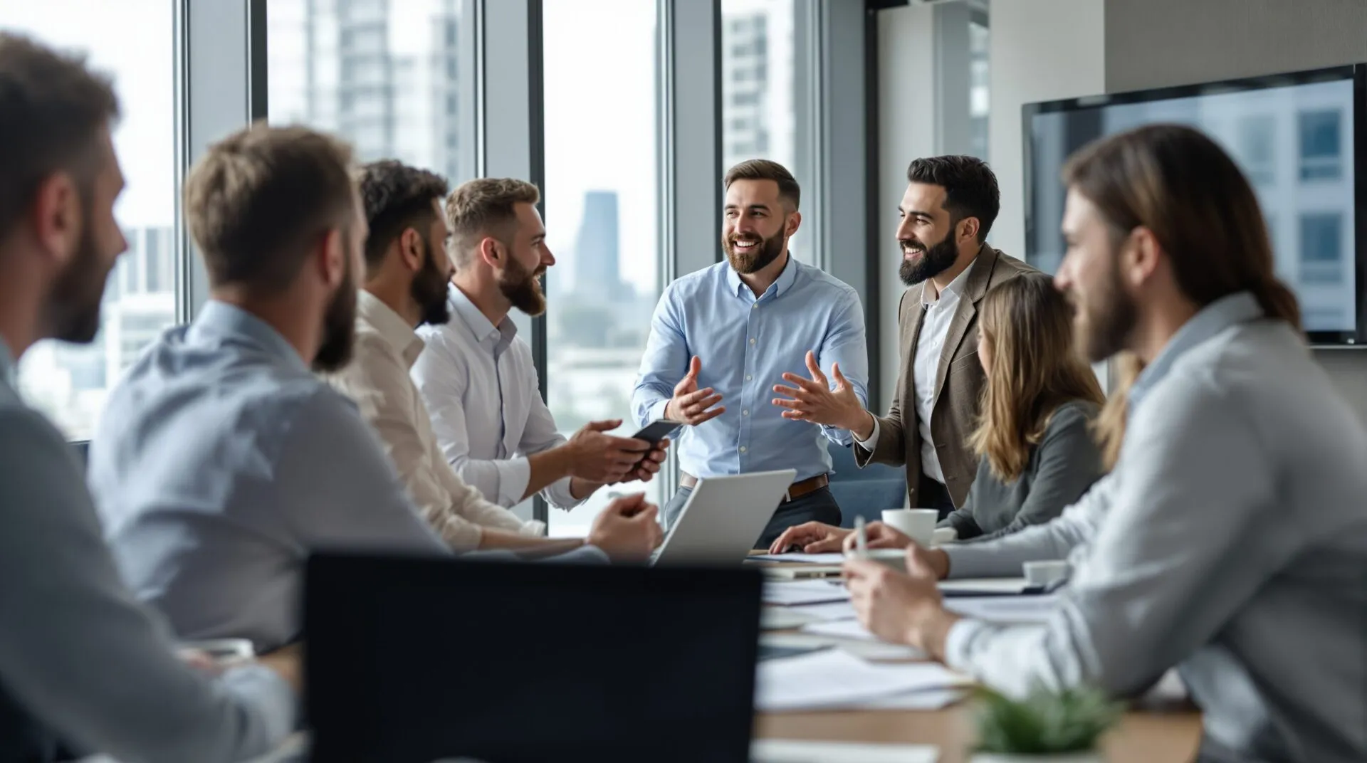 position d'une entreprise