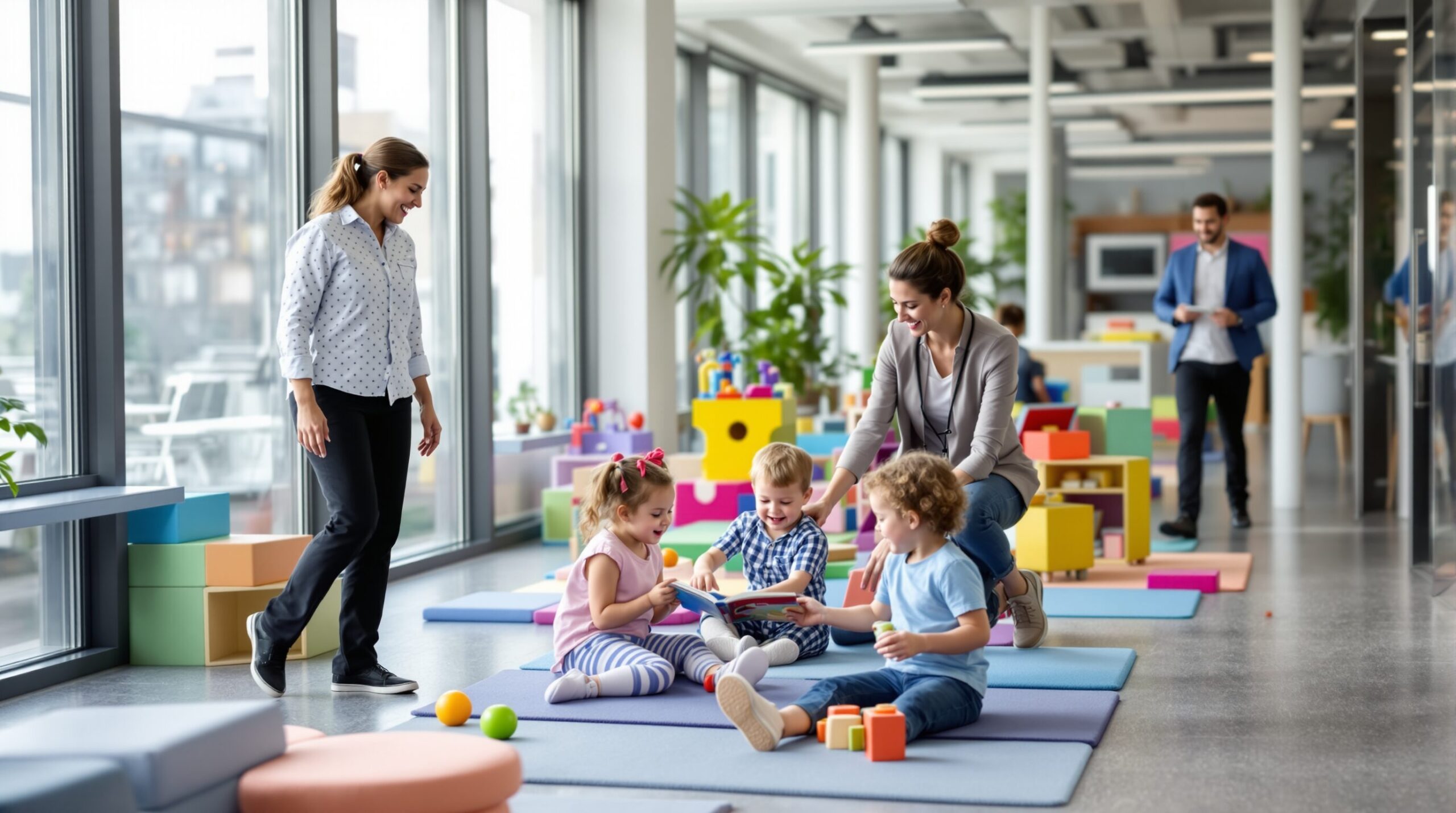 Crèche d’entreprise : un atout concret pour les parents et les employeurs