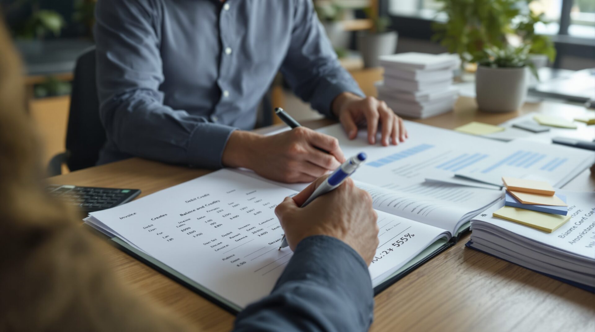 débité et crédité