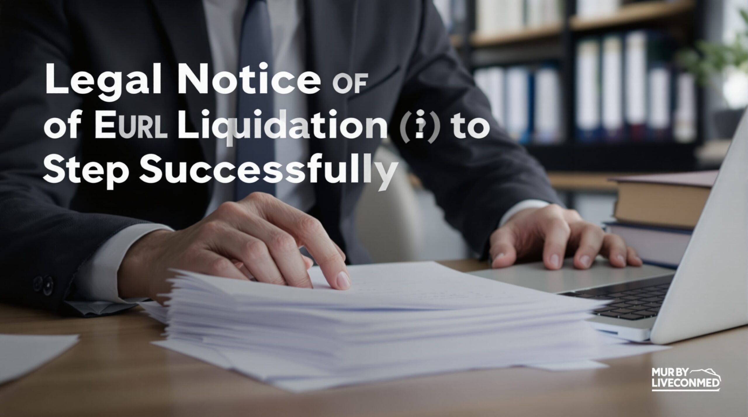 Annonce légale de liquidation EURL
