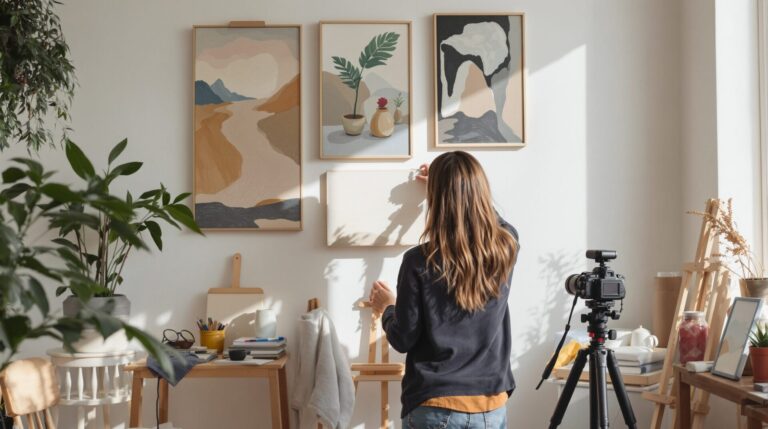 vendre ses tableaux en ligne