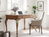 Aménager un espace de travail élégant : l’alliance du confort et du style avec un bureau Louis XV