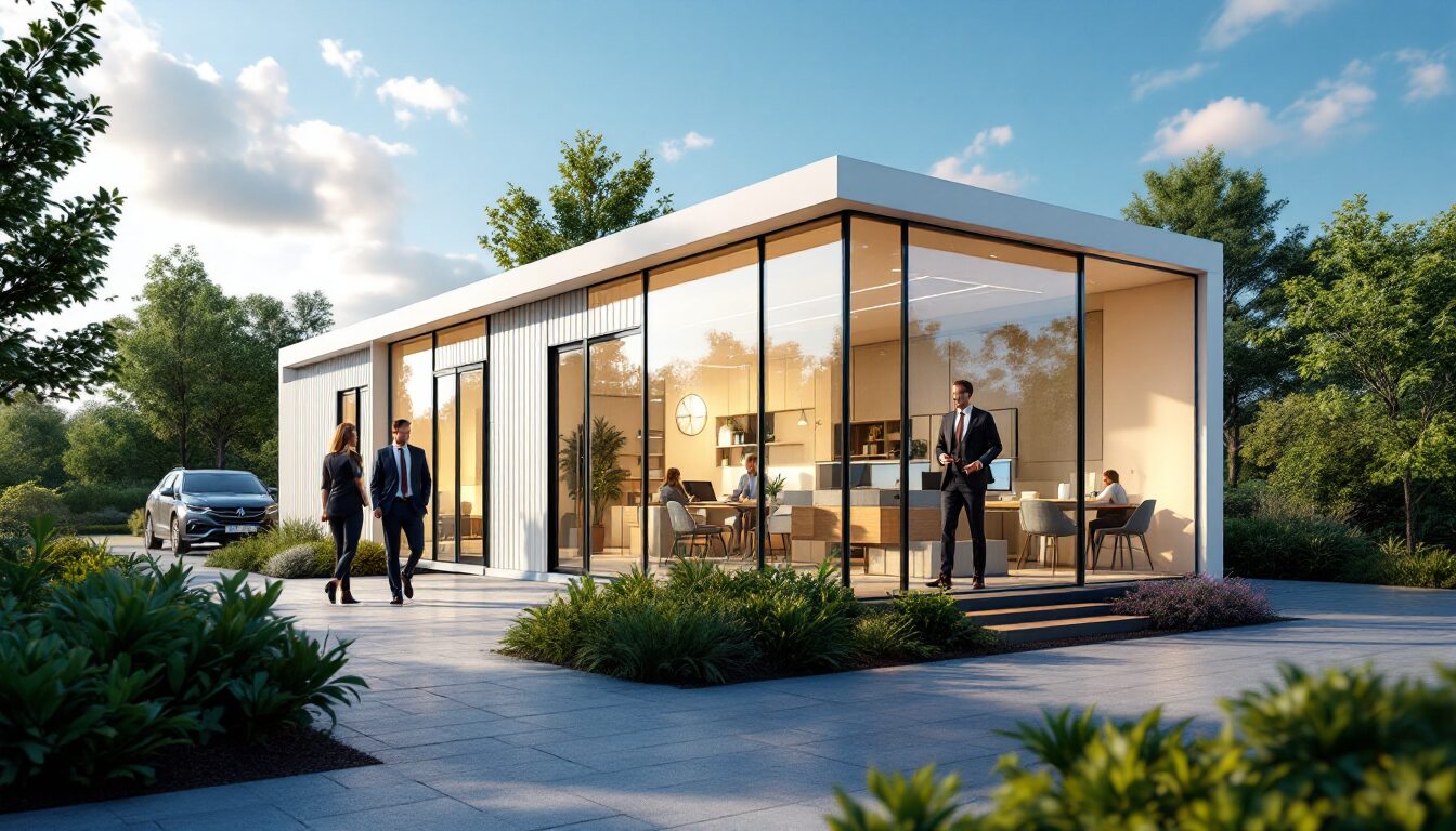 location batiment modulaire