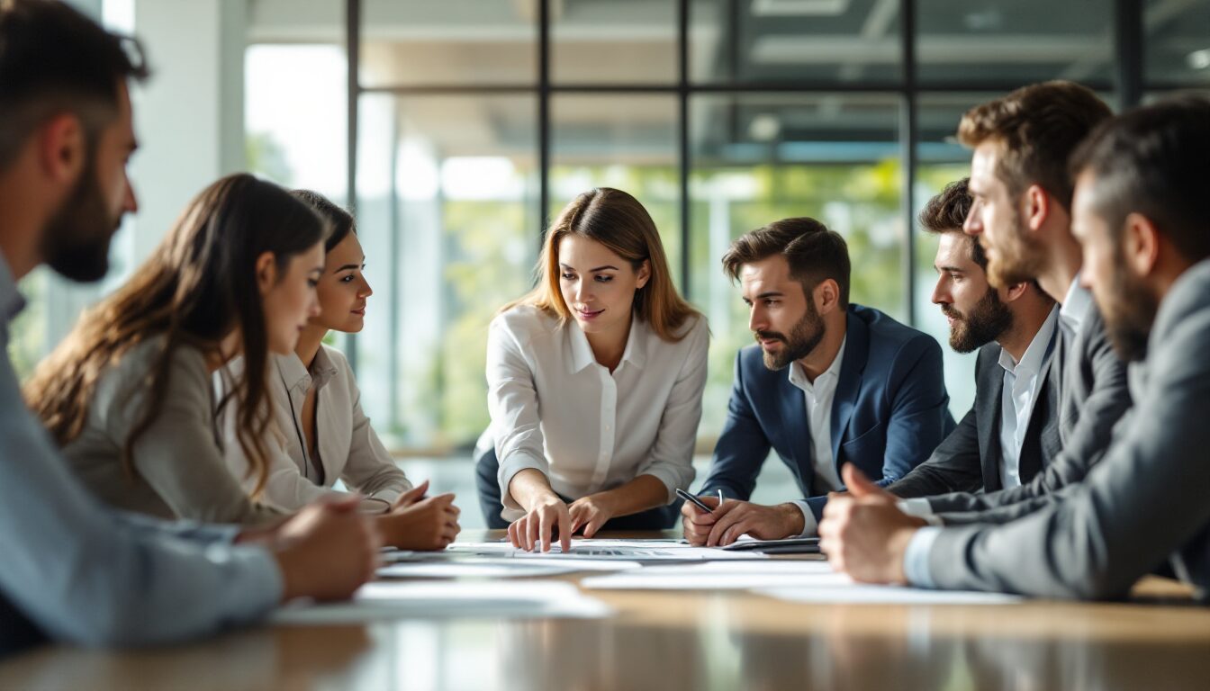 position d'une entreprise