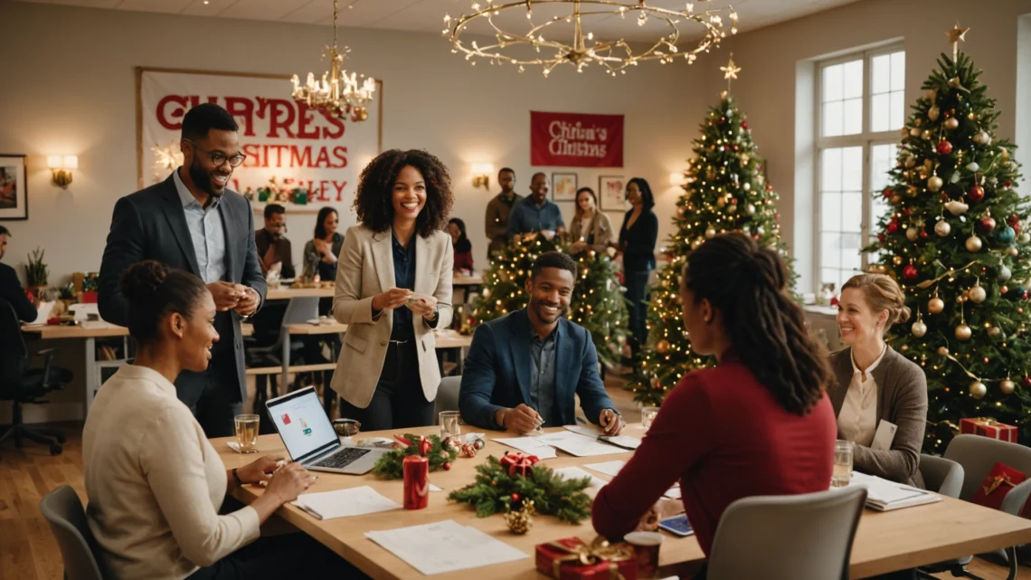 Noël en entreprise: une animation éphémère pour renforcer l’esprit d’équipe Noël en entreprise: une animation éphémère pour renforcer l’esprit d’équipe
