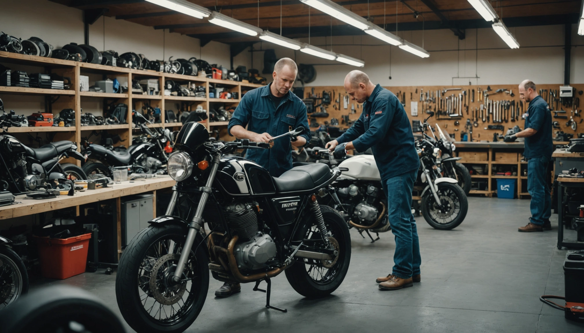 emploi mécanicien moto