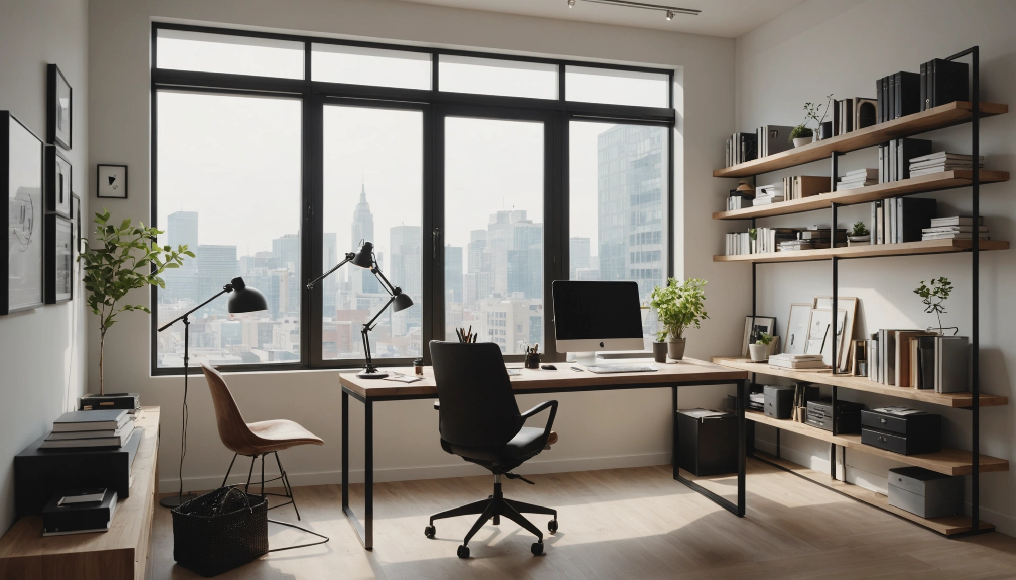 distance entre bureau et mur