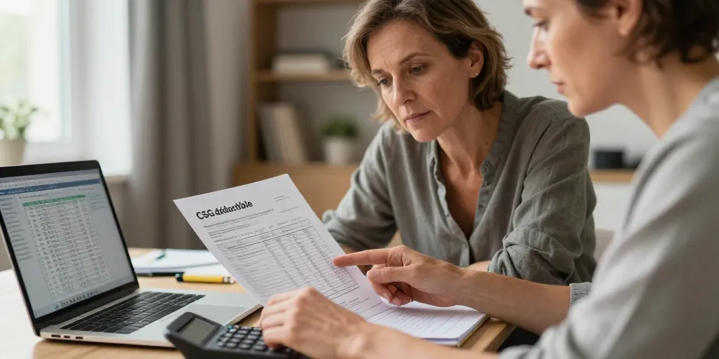 CSG déductible impôt sur le revenu : le montant déductible, comment le calculer ?