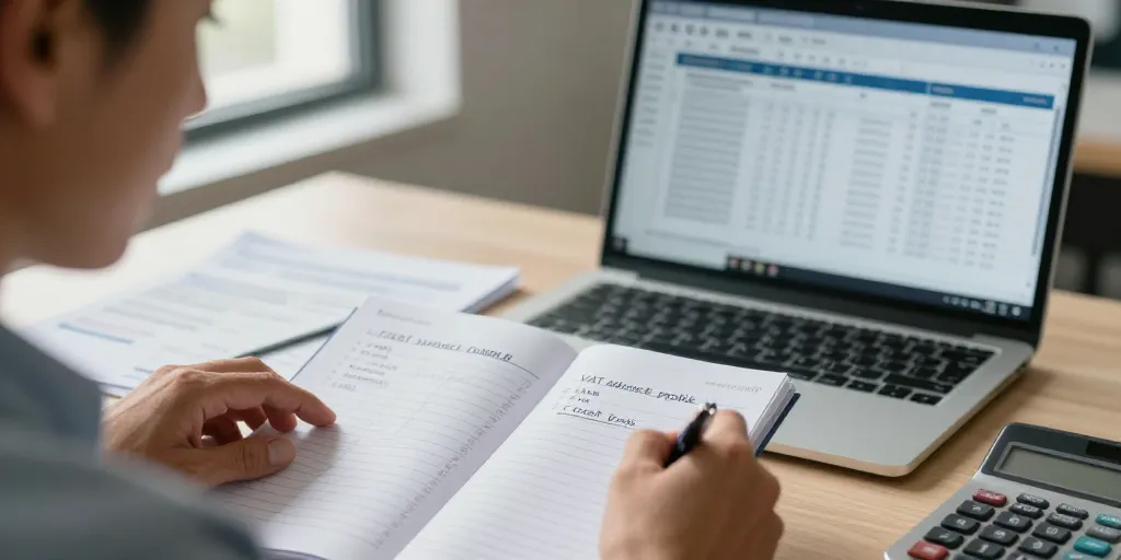 Compte acompte TVA : le mode d’écriture et comptes à utiliser