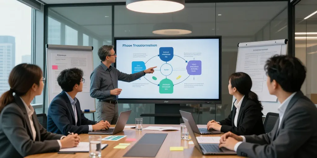 Transformation managériale progressive : le plan en cinq phases pour la réussir ?