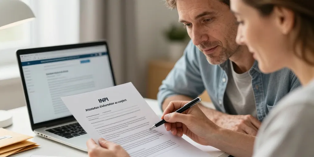 Attestation d’information au conjoint INPI : le modèle à télécharger et remplir ?