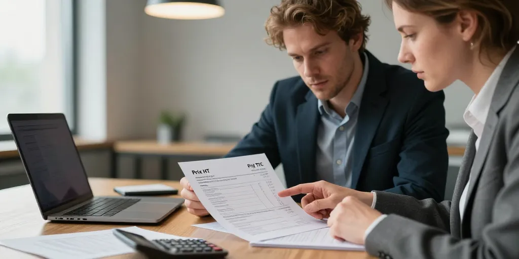 Prix HT ou TTC entre professionnels : quelle est la règle applicable ?