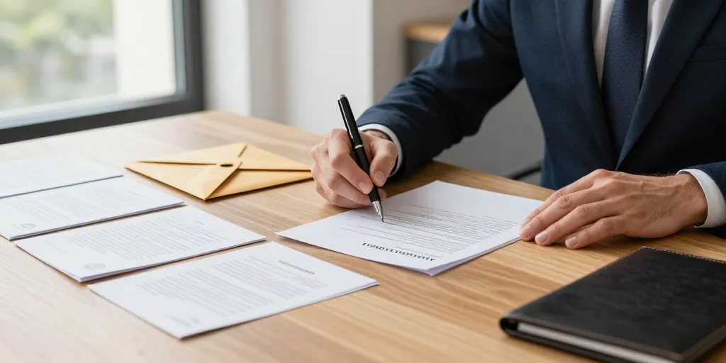 Exemple lettre rupture de contrat : le modèle pour six situations courantes