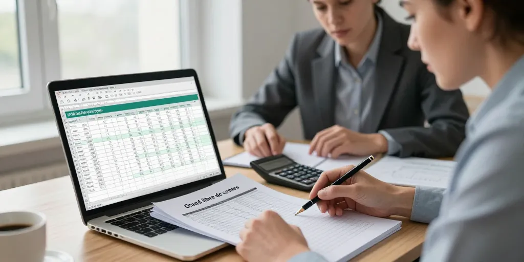 Grand livre de comptes : le modèle Excel et la méthode pratique ?