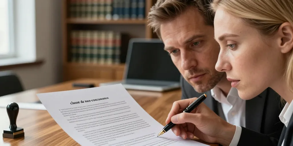 modele clause de non concurrence