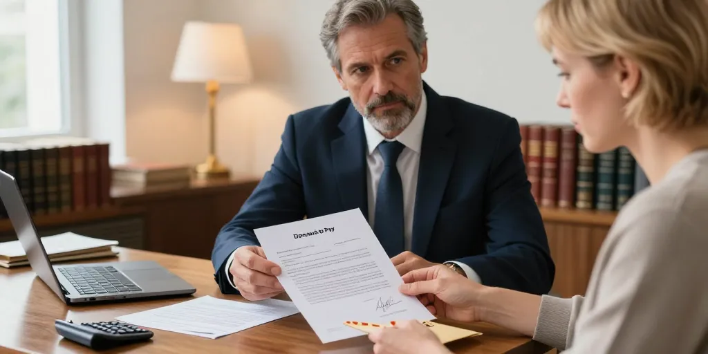 modèle de lettre mise en demeure de payer