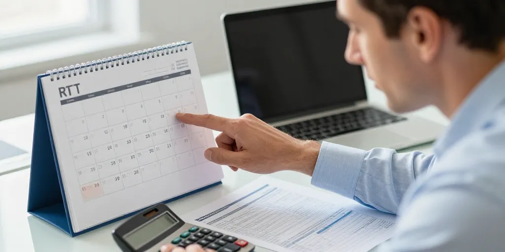 Nombre RTT 39h : le calcul exact des jours de RTT par an ?