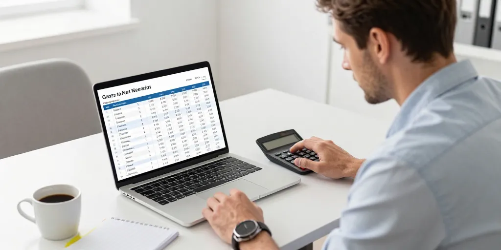 Brut au net : la méthode simple pour calculer votre salaire mensuel